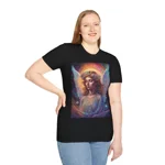 Cosmic Angel Portrait T-Shirt