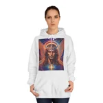 Cosmic Archangel Michael Portrait Hoodie