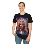 Cosmic Archangel Michael Portrait T-Shirt