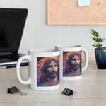 Cosmic Jesus Portrait Coffee Mug