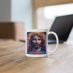 Cosmic Jesus Portrait Coffee Mug