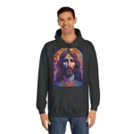 Cosmic Jesus Portrait Hoodie