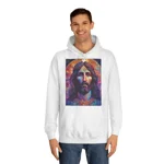 Cosmic Jesus Portrait Hoodie