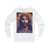 Cosmic Jesus Portrait Long Sleeve T-Shirt