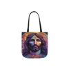 Cosmic Jesus Portrait Shoulder Tote Bag