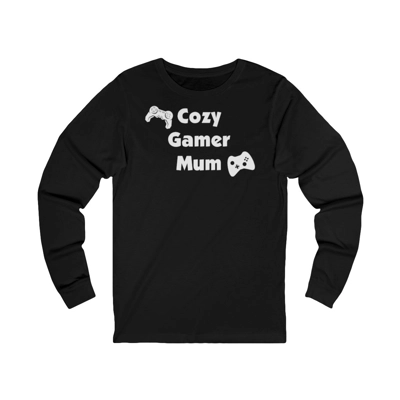 Cozy Gamer Mum Mother's Day long Sleeve T-Shirt