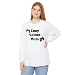 Cozy Gamer Mum Mother's Day long Sleeve T-Shirt