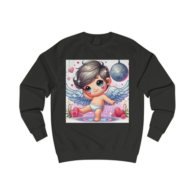 Cupid At The Valentines Day Disco Sweatshirt