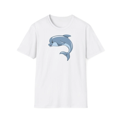 Cute Cartoon Dolphin T-Shirt Cute Cartoon Dolphin T-Shirt