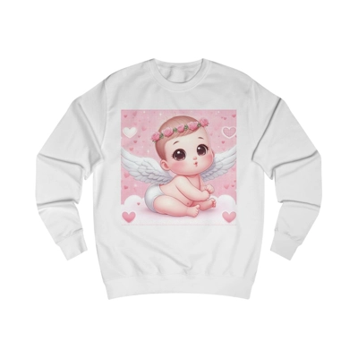 Cute Baby Cupid Valentines Day Angel Sweatshirt