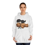 Cute Bear And Black Cat Hoodie