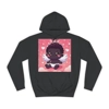 Cute Black Cupid Valentines Day Angel Hoodie