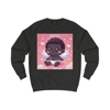 Cute Black Cupid Valentines Day Angel Sweatshirt
