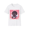 Cute Black Cupid Valentines Day Angel T-Shirt