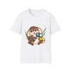 Cute Brown Easter Bunny and Eggs T-Shirt
