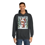 Cute Christmas Santa Reindeer Hoodie