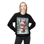 Cute Christmas Santa Reindeer Sweatshirt