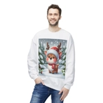 Cute Christmas Santa Reindeer Sweatshirt