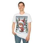 Cute Christmas Santa Reindeer T-Shirt