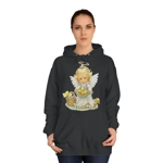 Cute Easter Angel And Ducklings Hoodie