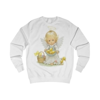 Cute Easter Angel And Ducklings Sweatshirt