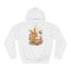 Cute Easter Bunny with Flowers and Eggs Hoodie