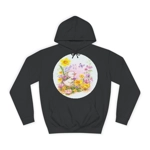 Cute Easter Duckling Chick and Spring Flowers Hoodie