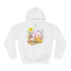 Cute Easter Duckling Chick and Spring Flowers Hoodie