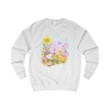 Cute Easter Duckling Chick and Spring Flowers Sweatshirt