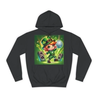 Cute Leprechaun Disco Dancing Hoodie