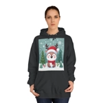 Cute Santa Reindeer Smiling Hoodie