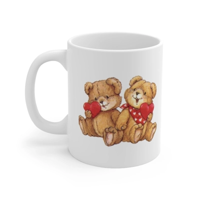 Cute Valentine Bear Couple Coffee Mug Cute Valentine Bear Couple Coffee Mug