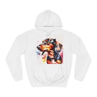 Dachshund Dog Cute Watercolour Hoodie