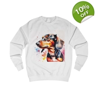 Dachshund Dog Cute Watercolour Sweatshirt