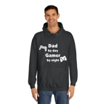 Dad By Day Gamer By Night Father's Day Hoodie