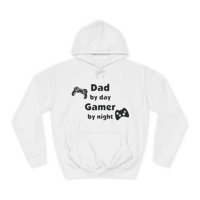 Dad By Day Gamer By Night Father's Day Hoodie