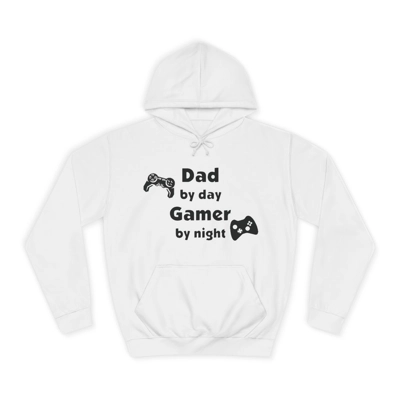 Dad By Day Gamer By Night Father's Day Hoodie