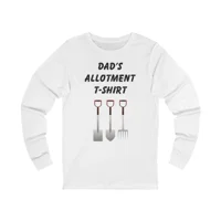 Dad's Allotment T-shirt Father's Day Long Sleeve Tee