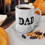 Dad Tie Moustache Glasses Father's Day Coffee Mug