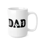 Dad Tie Moustache Glasses Father's Day Coffee Mug