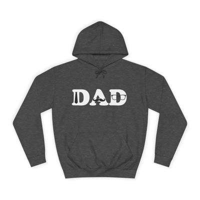Dad Tie Moustache Glasses Father's Day Hoodie