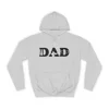Dad Tie Moustache Glasses Father's Day Hoodie