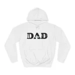 Dad Tie Moustache Glasses Father's Day Hoodie