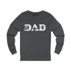 Dad Tie Moustache Glasses Father's Day Long Sleeve T-Shirt