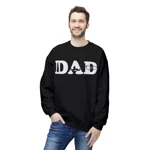 Dad Tie Moustache Glasses Father's Day Sweatshirt