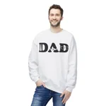 Dad Tie Moustache Glasses Father's Day Sweatshirt