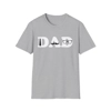 Dad Tie Moustache Glasses Father's Day T-Shirt