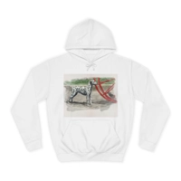Dalmatian Dog Painting Hoodie