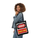 Danger Zombies Lurking Shoulder Tote Bag