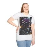 Dark Gothic Purple Rose T-Shirt